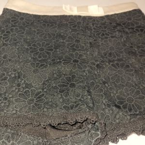 Moon collection  lined lace shorts